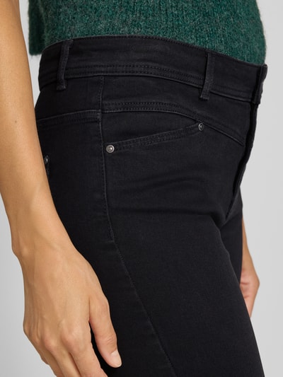 Christian Berg Woman Jeansy o kroju slim fit z kieszeniami z tyłu Czarny 3