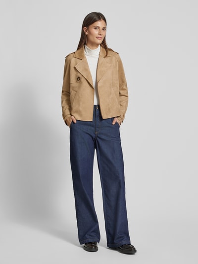 Betty Barclay Blazer mit Reverskragen Beige 1