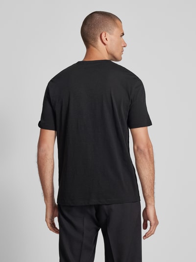 Marc O'Polo T-shirt met ronde hals Zwart - 5