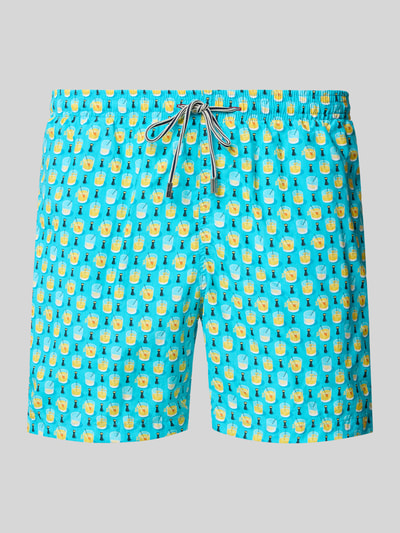 Zeybra Badehose mit elastischem Bund Aqua 1