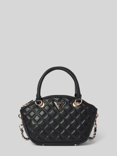 Guess Handtasche mit Steppnähten Modell 'GIULLY' Black 2