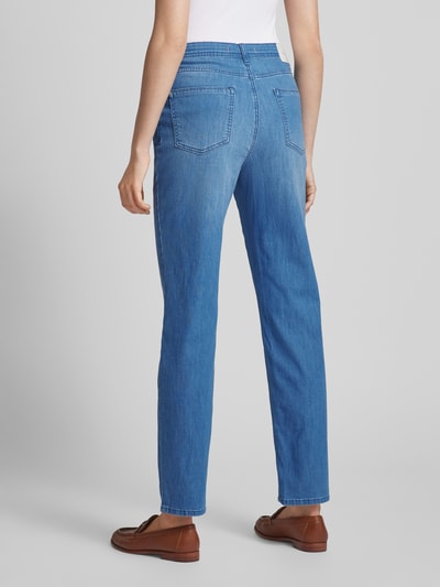 Brax Straight leg jeans met steekzakken, model 'STYLE.CAROLA' Lichtblauw - 5