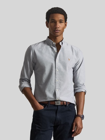 Polo Ralph Lauren relaxed fit vrijetijdsoverhemd van puur katoen Donkerblauw - 4