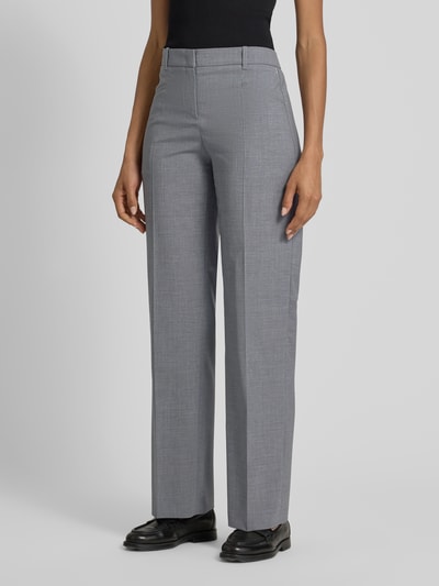 BOSS Regular Fit Anzughose aus reiner Schurwolle Mittelgrau Melange 4