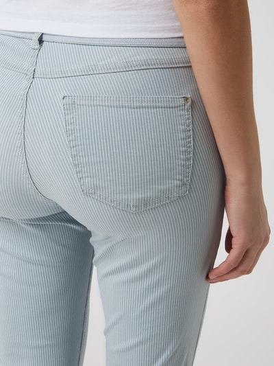 Angels Cropped Jeans mit Stretch-Anteil Modell 'Ornella Sporty'  Hellblau 3