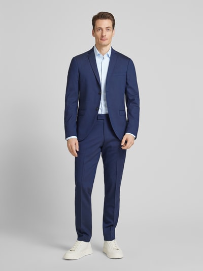 CK Calvin Klein Slim Fit Business-Hemd mit Kentkragen Modell 'Bari' Bleu 1