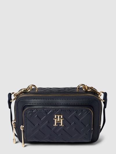 Tommy Hilfiger Umhängetasche mit Allover-Logo Modell 'ICONIC' Marineblau 2
