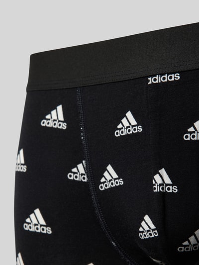 ADIDAS SPORTSWEAR Obcisłe bokserki z detalami z logo Czarny 2