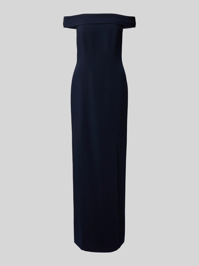 Lauren Ralph Lauren Abendkleid mit Carmen-Ausschnitt Marine 2