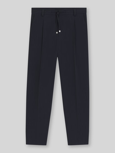 HUGO Modern Fit Hose aus Baumwoll-Mix Dunkelblau 2