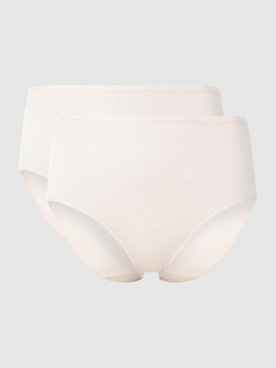 Schiesser Slip met streepmotief in een set van 2 stuks, model 'MODAL ESSENTIALS' Rosé - 1