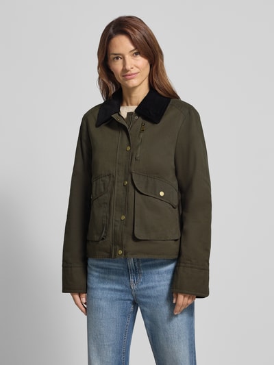 WHITE LABEL Jacke mit Umlegekragen Khaki 4