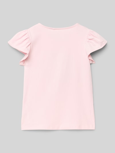 Name It T-Shirt mit Motiv- und Statement-Print Modell 'FOLLYGLITTER' Rosa 3