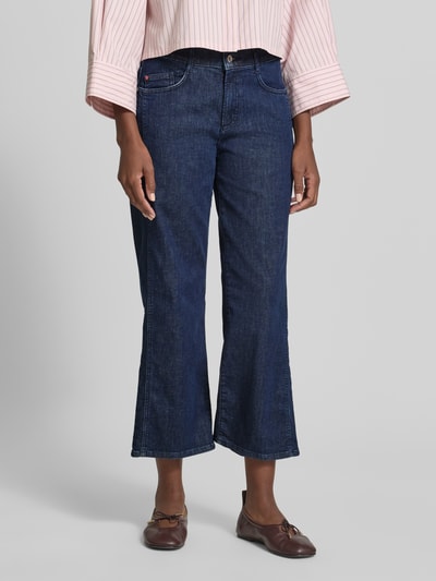 Brax Cropped Straight Leg Jeans aus Baumwoll-Mix Marine 4