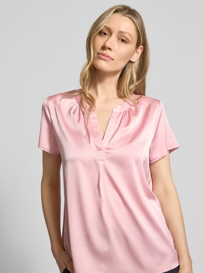 Betty Barclay Blusenshirt aus Satin mit V-Ausschnitt Rose 3