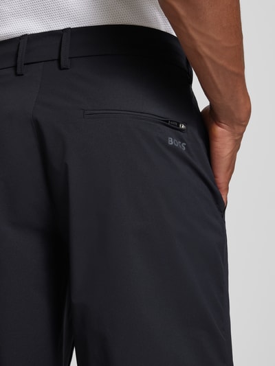 BOSS Green Regular Fit Shorts mit Gürtelschlaufen Modell 'Speedflex' Black 3