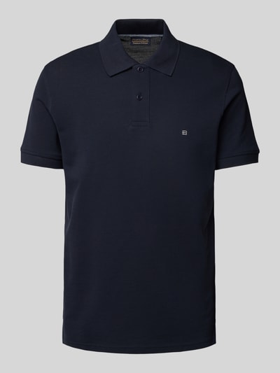 Christian Berg Men Poloshirt mit Logo-Stitching Marine 2