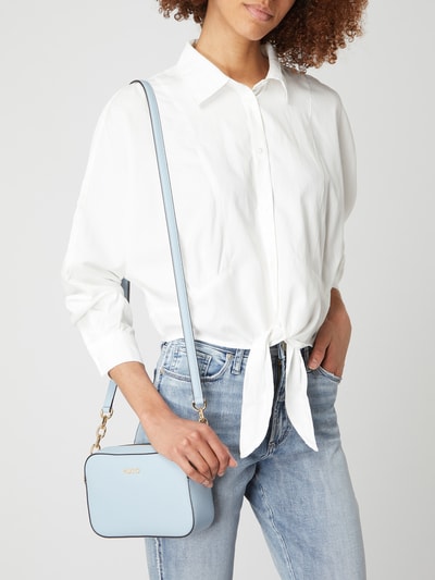 HUGO Crossbody Bag aus Leder Modell 'Victoria'  Hellblau 1