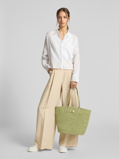Lauren Ralph Lauren Shopper mit Label-Applikation Modell 'BRIE' Oliv 1
