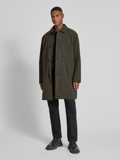 SELECTED HOMME Regular Fit Funktionsmantel mit ausknöpfbarer Weste Modell 'SILAS' Gruen 1