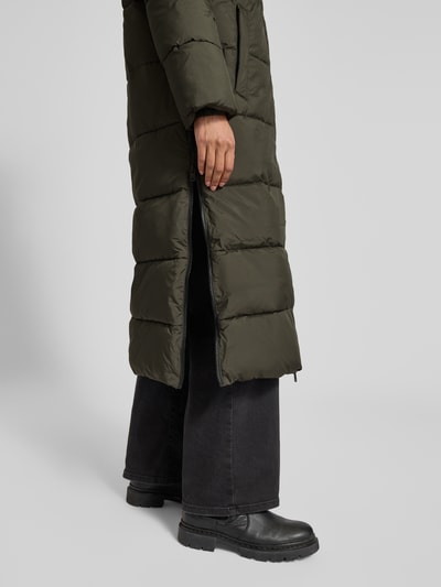 ECOALF Steppmantel mit Zweiwege-Reißverschluss Modell 'ARANDA' Dunkelgruen 3