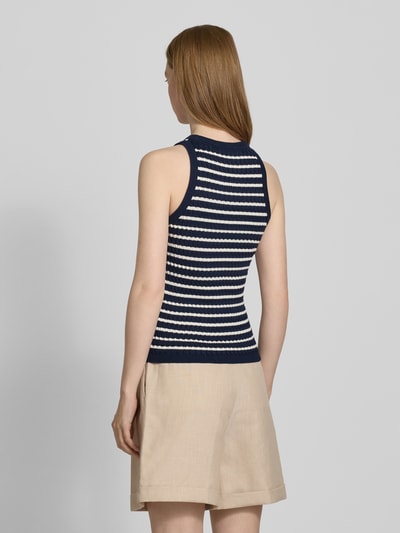 Tommy Hilfiger Slim Fit Pullunder aus reiner Baumwolle Marine 5