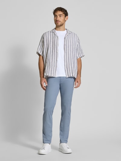 Brax Hose mit Gesäßtaschen Modell 'Cadiz' Blau 1
