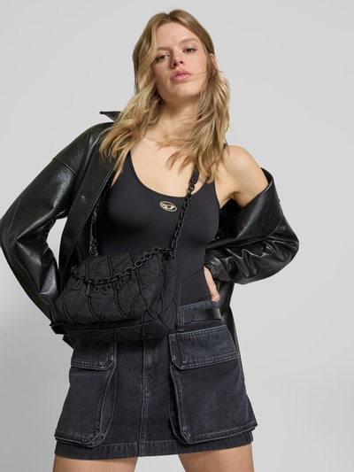 Diesel Crossbody Bag mit Label-Detail Black 1