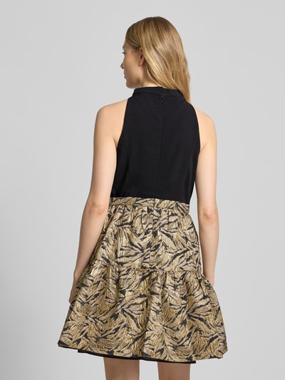 Adrianna Papell Cocktailjurk in 2-in-1-look. Zwart - 5