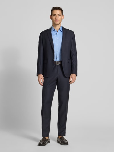 Jake*s Slim Fit Business-Hemd mit Kentkragen Royal 1