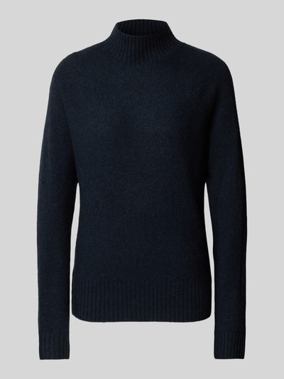 OPUS Gebreide pullover met turtleneck, model 'Panwerp' Marineblauw - 2