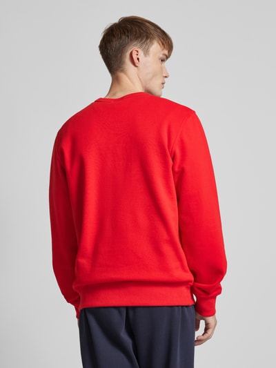 CHAMPION Sweatshirt mit Label- und Logo-Stitching Rot 5