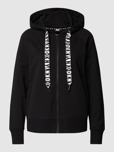 DKNY PERFORMANCE Sweatjacke mit Label-Details Black 2