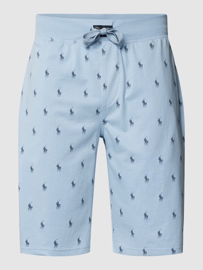 Polo Ralph Lauren Underwear Sweatshorts mit Label-Print Hellblau 2