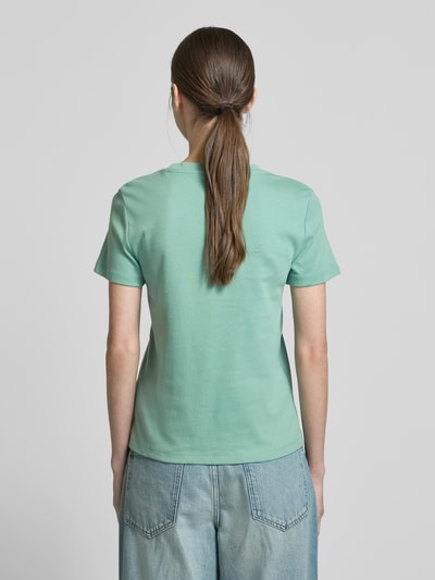 Tom Tailor Regular Fit T-Shirt aus reiner Baumwolle Mint 5