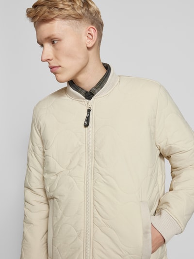 Pepe Jeans Steppjacke mit Stehkragen Modell 'MALABAR' Beige 3