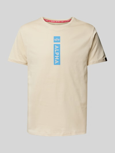 Alpha Industries T-shirt van zuiver katoen Offwhite - 2