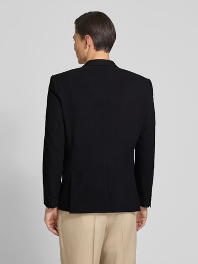 HUGO Slim Fit Anzugsakko aus Baumwoll-Mix Modell 'HENRY' Black 5