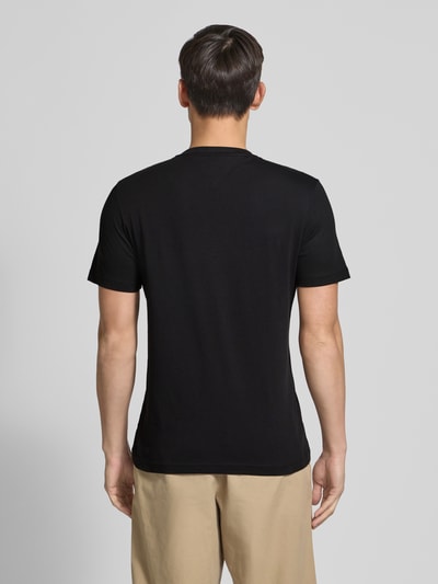 Tommy Hilfiger Regular Fit T-Shirt aus reiner Baumwolle Black 5