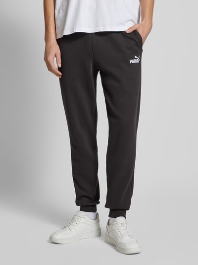 PUMA PERFORMANCE Sweatpants mit Logo-Stitching Black 4