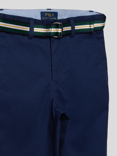 Polo Ralph Lauren Kids Stoffhose mit Logo-Stitching Marineblau 2
