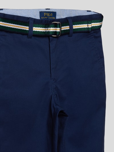 Polo Ralph Lauren Kids Stoffhose mit Logo-Stitching Marine 2