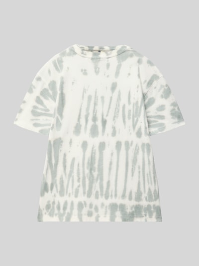 Garcia T-shirt met geribde ronde hals Offwhite - 3