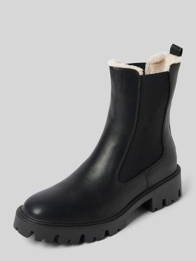 Only Chelsea Boots mit flauschigem Innenfutter Black 1