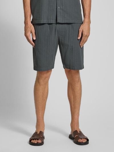 Christian Berg Men Shorts mit elastischem Bund Stein 4