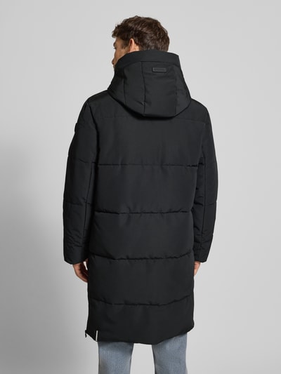 khujo Steppjacke mit Kapuze und Zweiwege-Reißverschluss Modell 'LEAR' Black 5