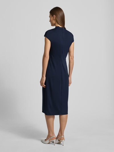Lauren Ralph Lauren Nauwsluitende businessjurk met mock neck model 'BERTUNO' Marineblauw - 5