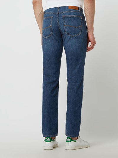 Pierre Cardin Modern fit jeans met stretch, model 'Lyon' Oceaanblauw - 5