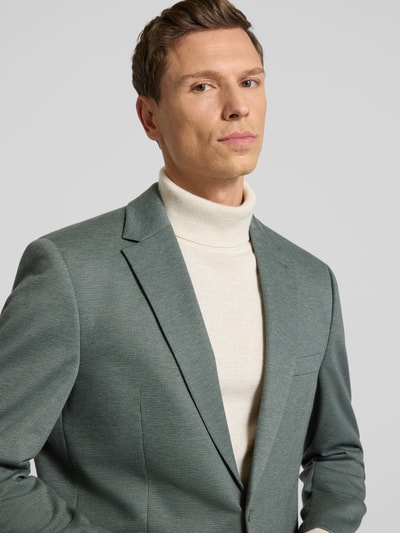 Christian Berg Men Regular fit 2-knoops colbert met reverskraag Lichtgroen - 3