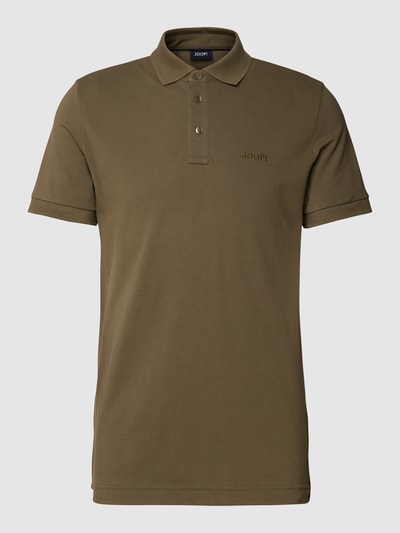 JOOP! Collection Poloshirt mit Label-Stitching Gruen 2